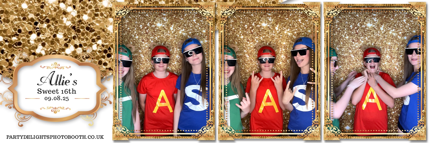Allies 16th | View more photos from the event at gallery.partydelightsphotobooth.co.uk/u/PartyDelightsPhotoBooth/Allies-16th