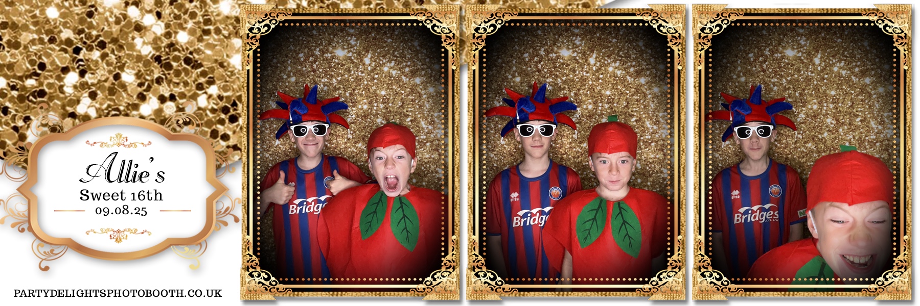 Allies 16th | View more photos from the event at gallery.partydelightsphotobooth.co.uk/u/PartyDelightsPhotoBooth/Allies-16th