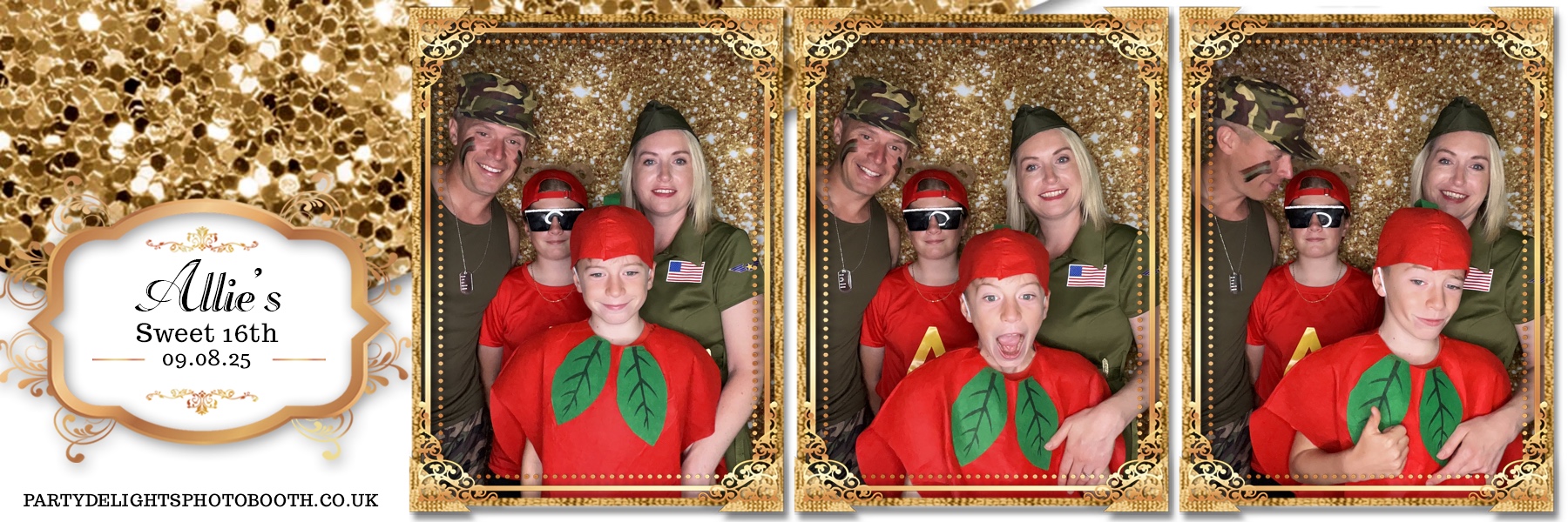 Allies 16th | View more photos from the event at gallery.partydelightsphotobooth.co.uk/u/PartyDelightsPhotoBooth/Allies-16th