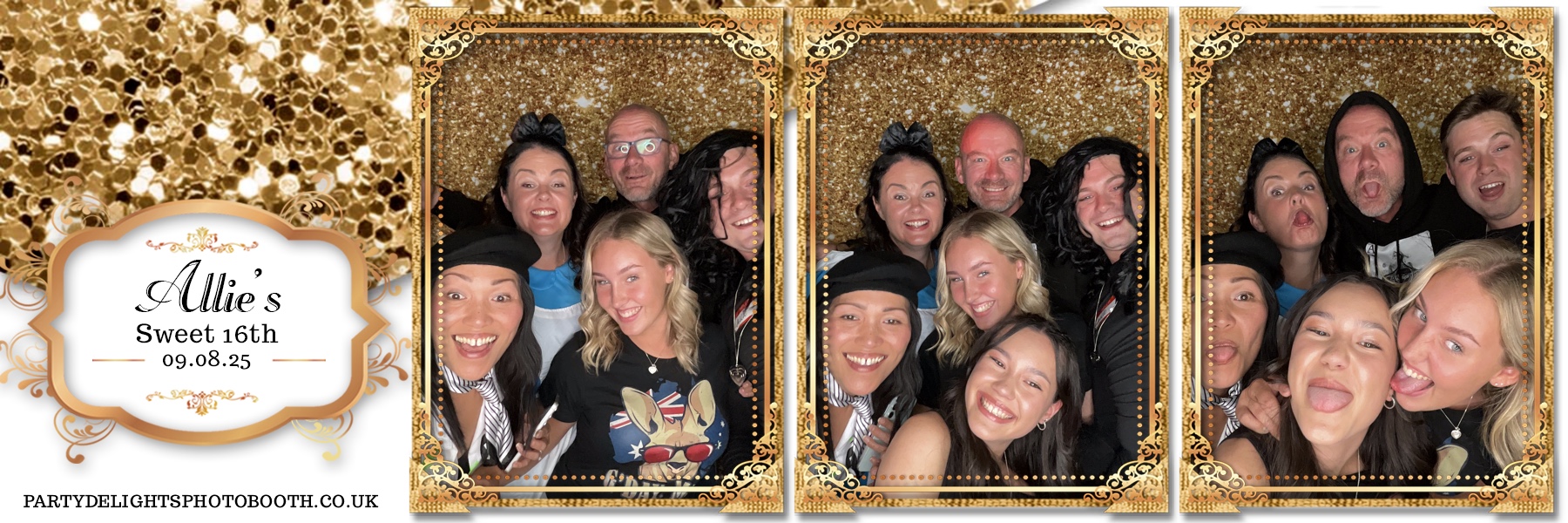 Allies 16th | View more photos from the event at gallery.partydelightsphotobooth.co.uk/u/PartyDelightsPhotoBooth/Allies-16th