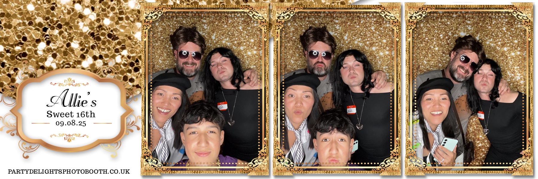 Allies 16th | View more photos from the event at gallery.partydelightsphotobooth.co.uk/u/PartyDelightsPhotoBooth/Allies-16th