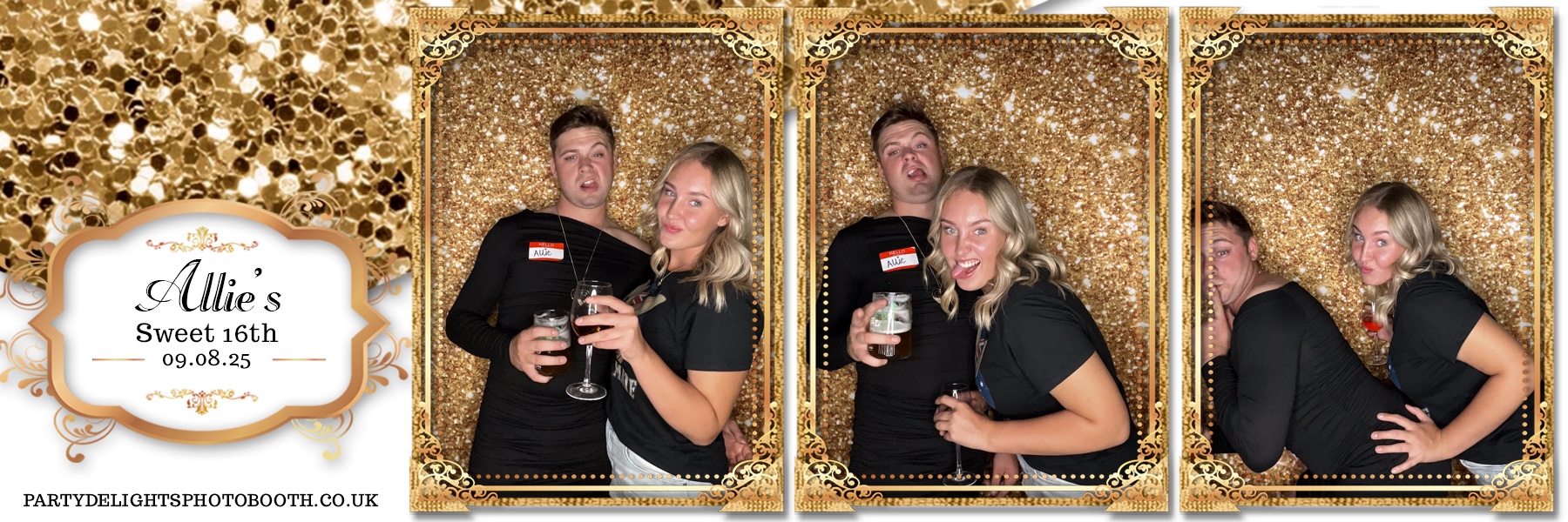Allies 16th | View more photos from the event at gallery.partydelightsphotobooth.co.uk/u/PartyDelightsPhotoBooth/Allies-16th