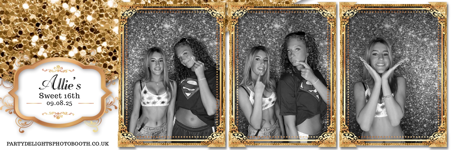 Allies 16th | View more photos from the event at gallery.partydelightsphotobooth.co.uk/u/PartyDelightsPhotoBooth/Allies-16th
