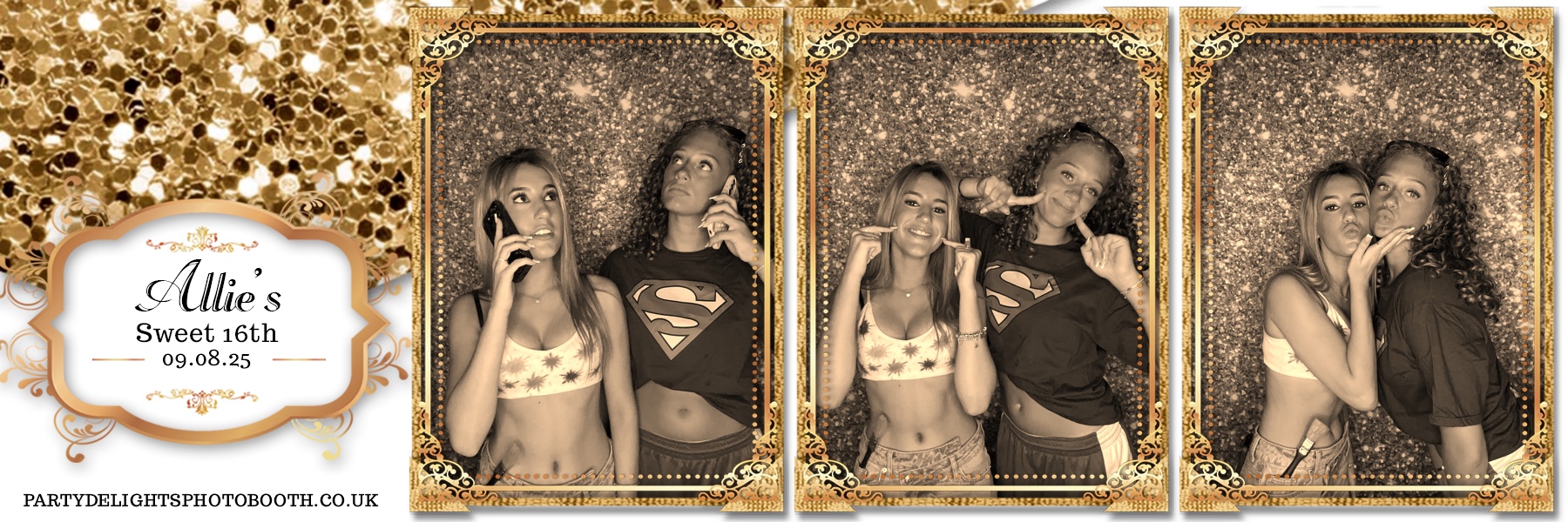 Allies 16th | View more photos from the event at gallery.partydelightsphotobooth.co.uk/u/PartyDelightsPhotoBooth/Allies-16th