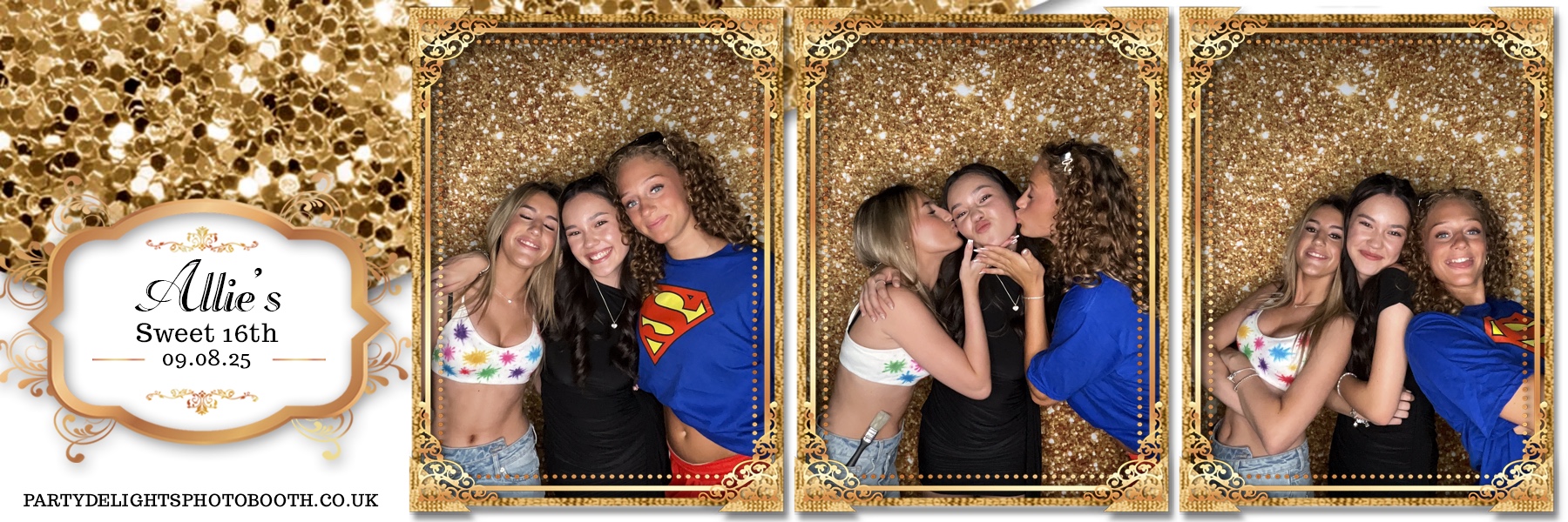 Allies 16th | View more photos from the event at gallery.partydelightsphotobooth.co.uk/u/PartyDelightsPhotoBooth/Allies-16th