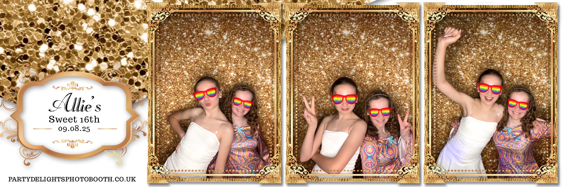 Allies 16th | View more photos from the event at gallery.partydelightsphotobooth.co.uk/u/PartyDelightsPhotoBooth/Allies-16th