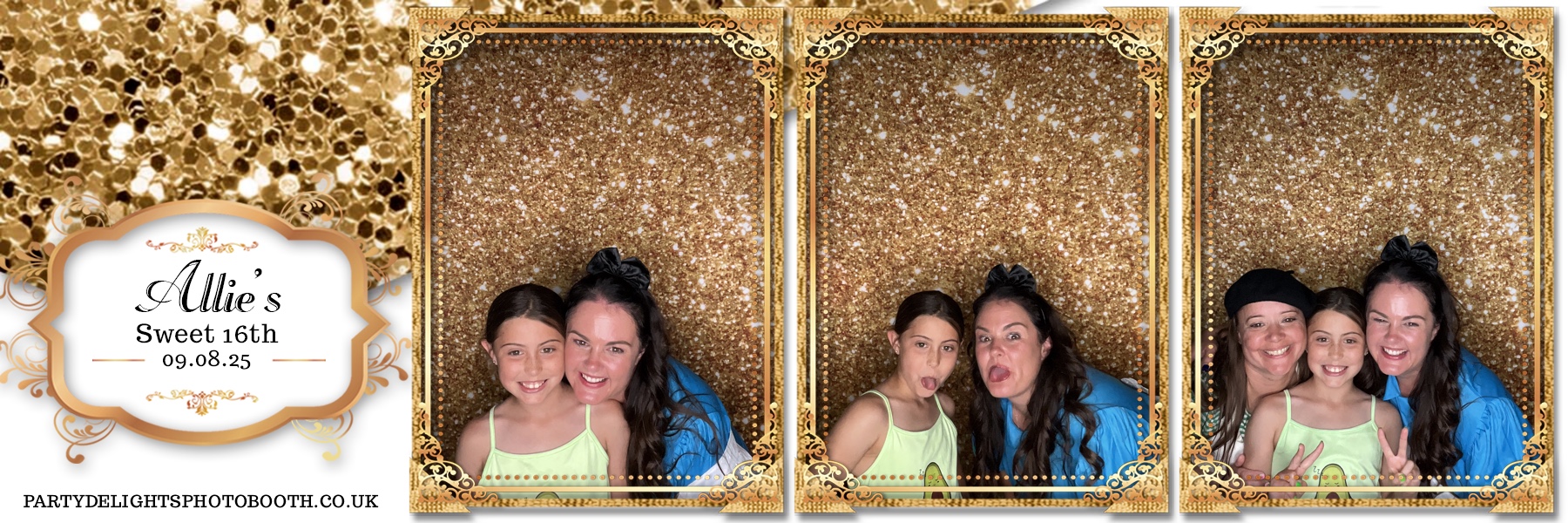 Allies 16th | View more photos from the event at gallery.partydelightsphotobooth.co.uk/u/PartyDelightsPhotoBooth/Allies-16th
