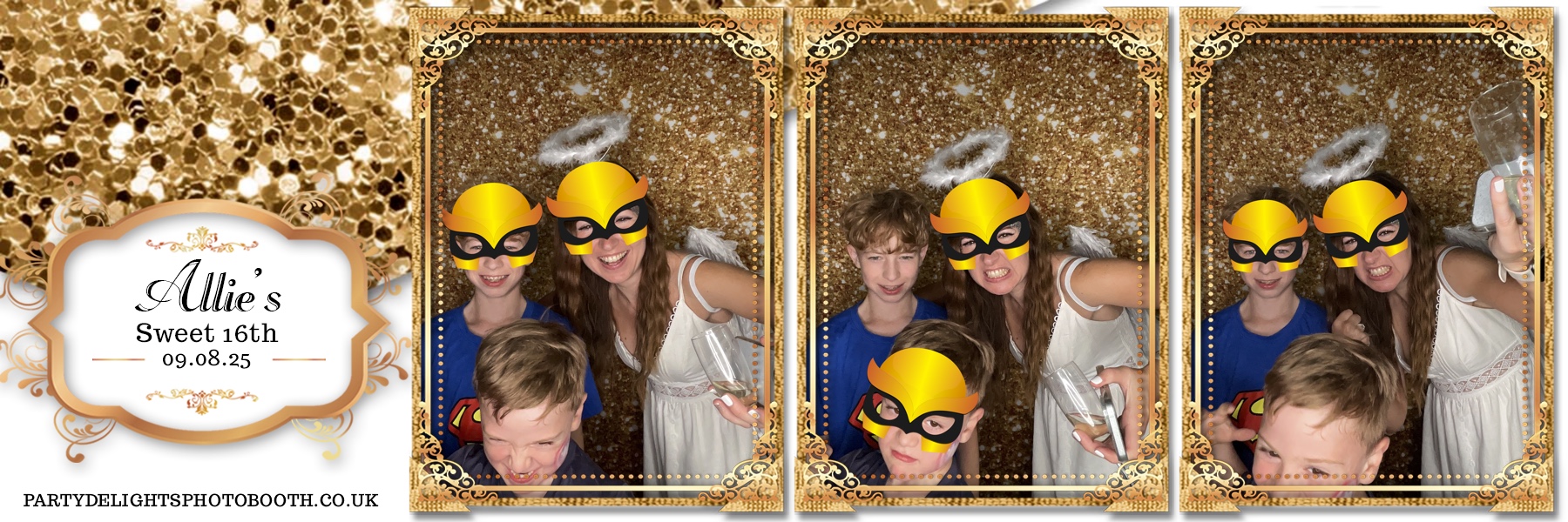 Allies 16th | View more photos from the event at gallery.partydelightsphotobooth.co.uk/u/PartyDelightsPhotoBooth/Allies-16th