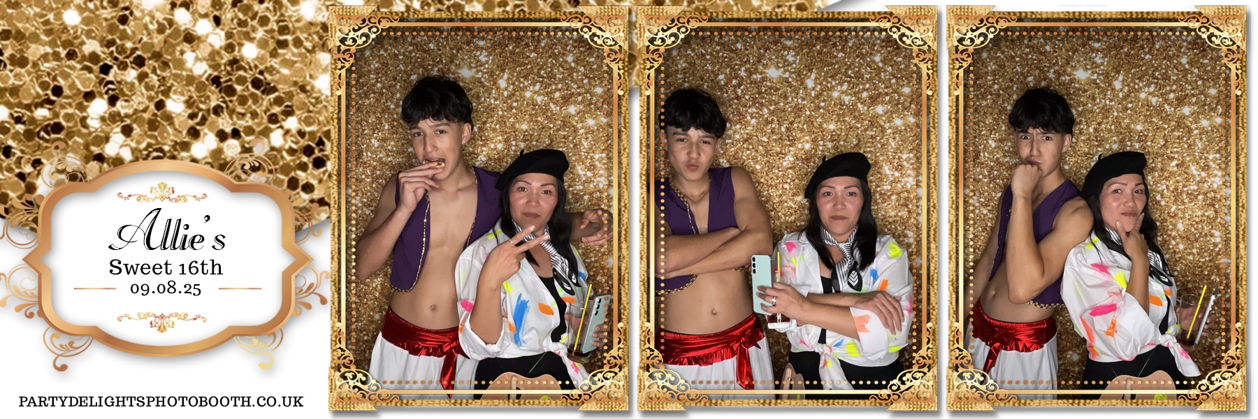 Allies 16th | View more photos from the event at gallery.partydelightsphotobooth.co.uk/u/PartyDelightsPhotoBooth/Allies-16th