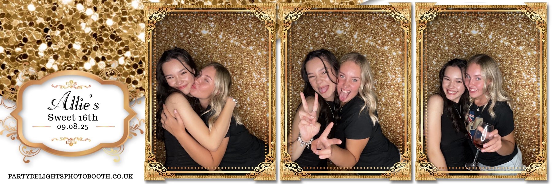 Allies 16th | View more photos from the event at gallery.partydelightsphotobooth.co.uk/u/PartyDelightsPhotoBooth/Allies-16th