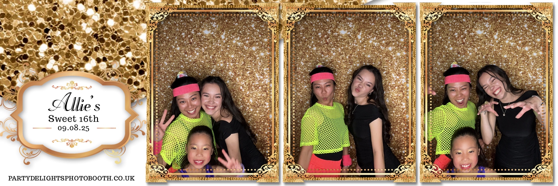 Allies 16th | View more photos from the event at gallery.partydelightsphotobooth.co.uk/u/PartyDelightsPhotoBooth/Allies-16th