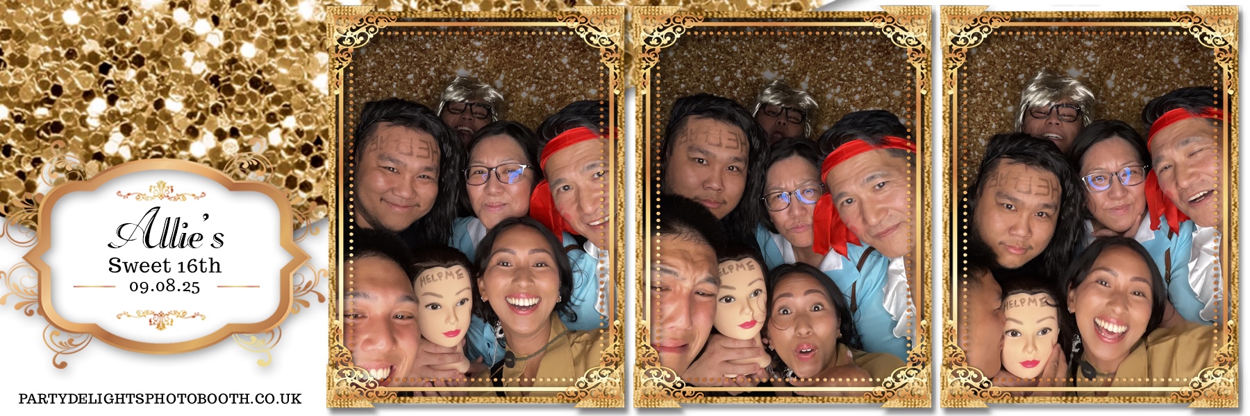 Allies 16th | View more photos from the event at gallery.partydelightsphotobooth.co.uk/u/PartyDelightsPhotoBooth/Allies-16th