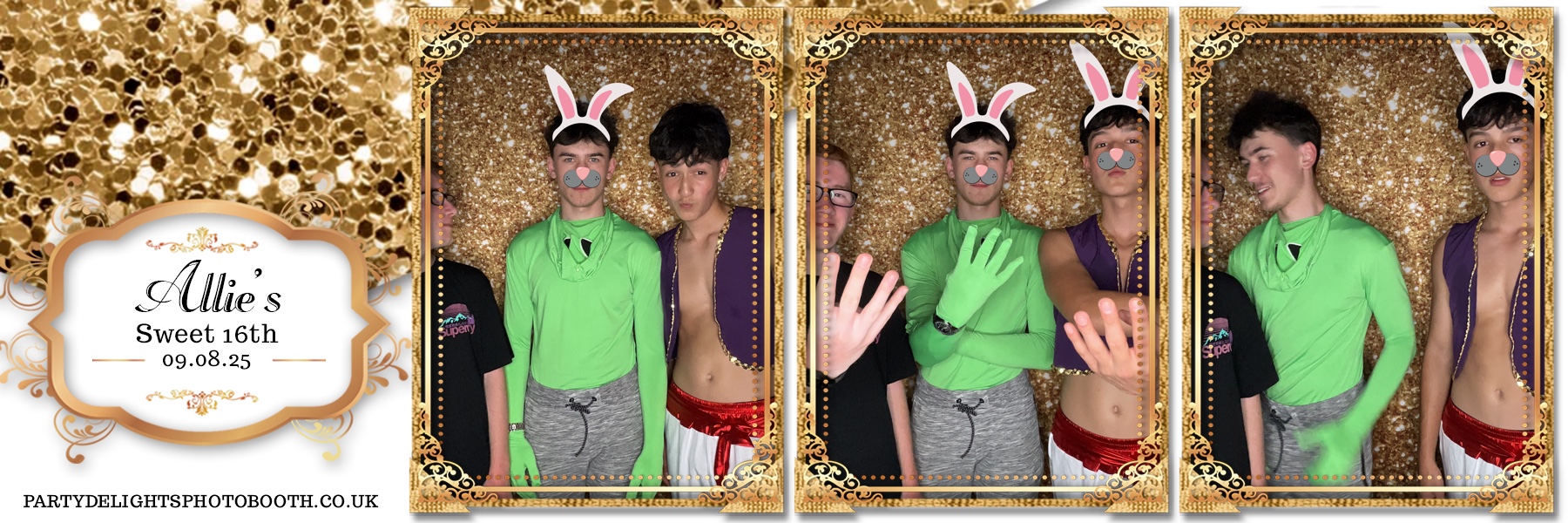 Allies 16th | View more photos from the event at gallery.partydelightsphotobooth.co.uk/u/PartyDelightsPhotoBooth/Allies-16th