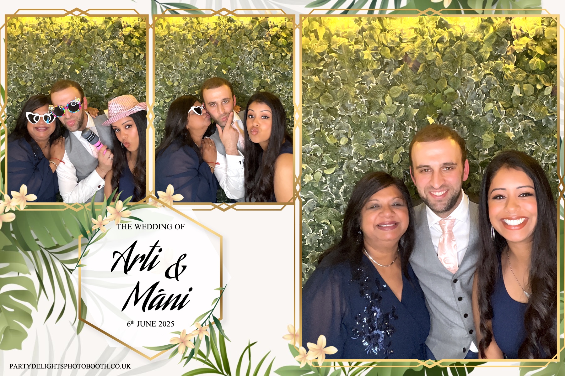 Arti & Máni’s wedding | View more photos from the event at gallery.partydelightsphotobooth.co.uk/u/PartyDelightsPhotoBooth/Arti-Máni’s-wedding