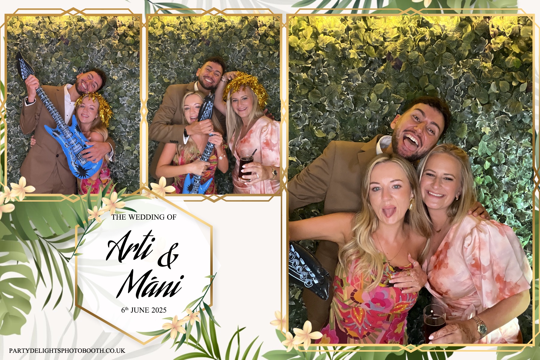Arti & Máni’s wedding | View more photos from the event at gallery.partydelightsphotobooth.co.uk/u/PartyDelightsPhotoBooth/Arti-Máni’s-wedding