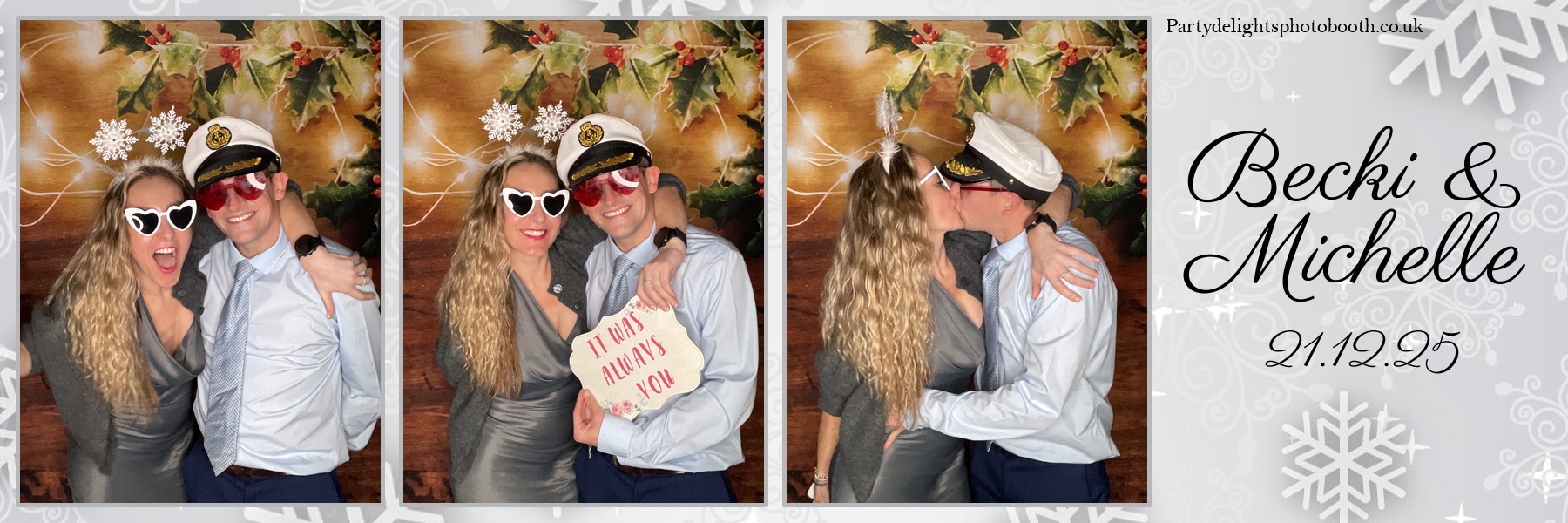 Becki & Michelle's Wedding | View more photos from the event at gallery.partydelightsphotobooth.co.uk/u/PartyDelightsPhotoBooth/Becki-Michelles-Wedding