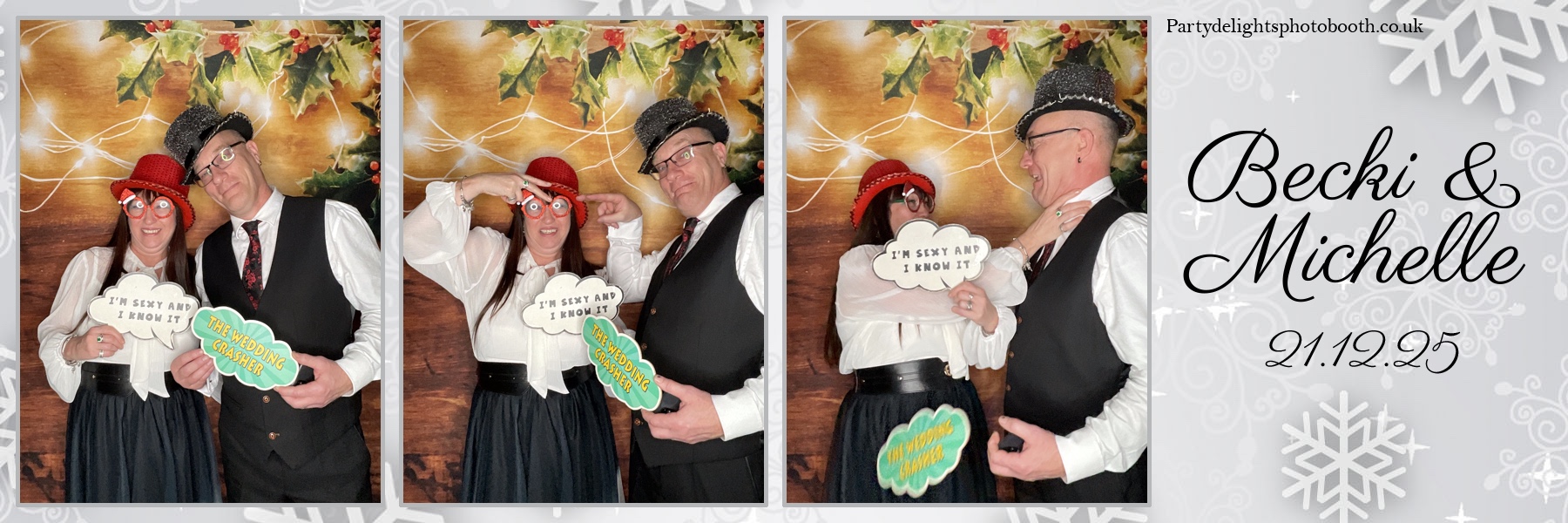 Becki & Michelle's Wedding | View more photos from the event at gallery.partydelightsphotobooth.co.uk/u/PartyDelightsPhotoBooth/Becki-Michelles-Wedding