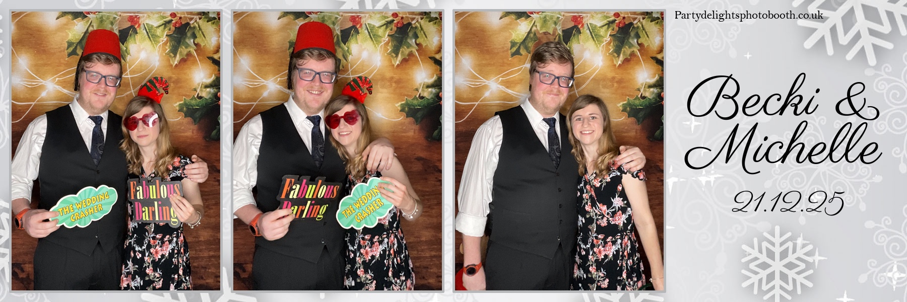 Becki & Michelle's Wedding | View more photos from the event at gallery.partydelightsphotobooth.co.uk/u/PartyDelightsPhotoBooth/Becki-Michelles-Wedding