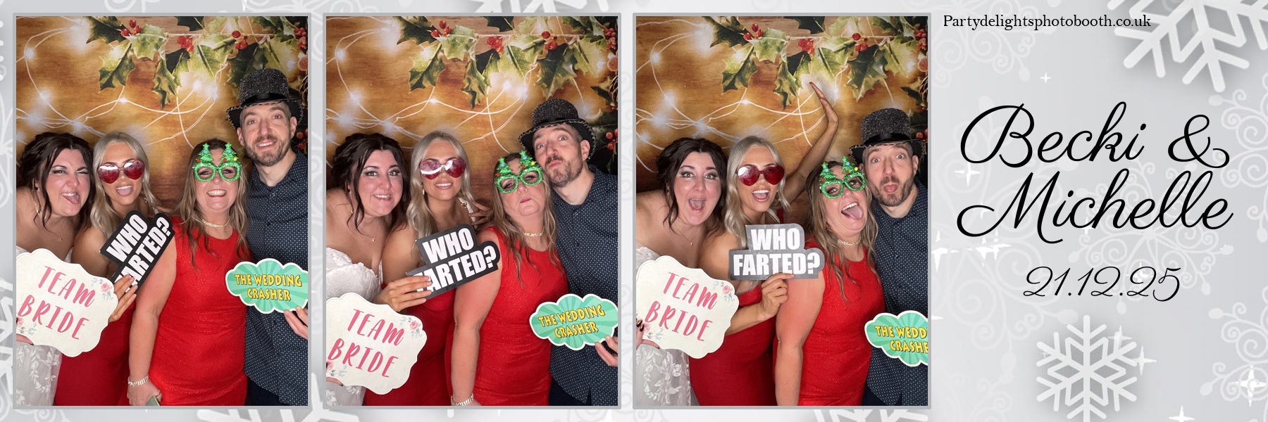 Becki & Michelle's Wedding | View more photos from the event at gallery.partydelightsphotobooth.co.uk/u/PartyDelightsPhotoBooth/Becki-Michelles-Wedding