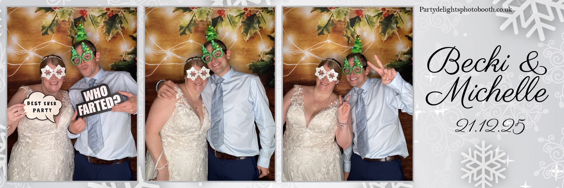 Becki & Michelle's Wedding | View more photos from the event at gallery.partydelightsphotobooth.co.uk/u/PartyDelightsPhotoBooth/Becki-Michelles-Wedding