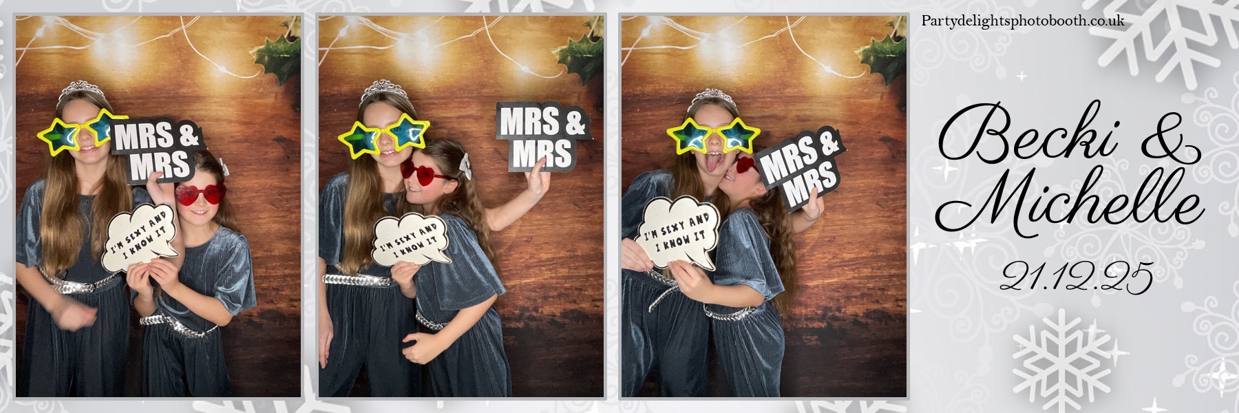 Becki & Michelle's Wedding | View more photos from the event at gallery.partydelightsphotobooth.co.uk/u/PartyDelightsPhotoBooth/Becki-Michelles-Wedding