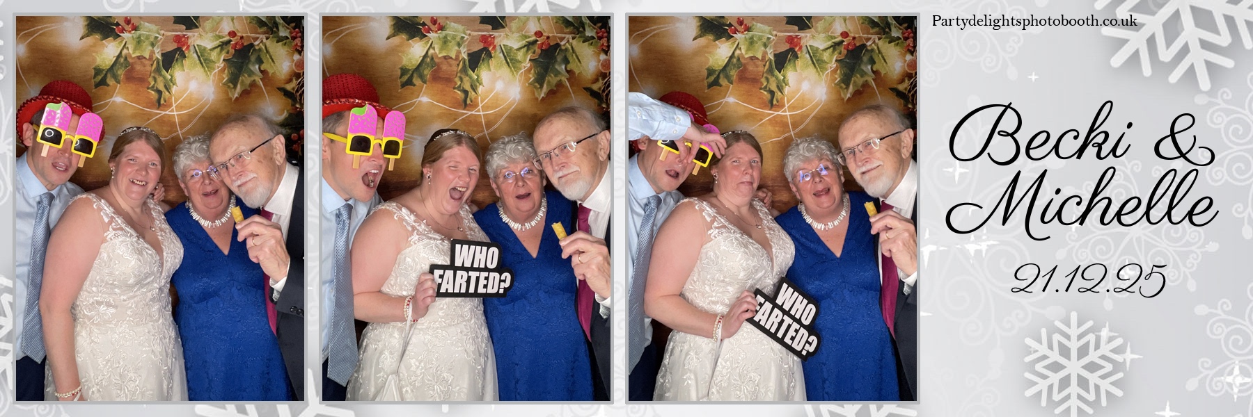 Becki & Michelle's Wedding | View more photos from the event at gallery.partydelightsphotobooth.co.uk/u/PartyDelightsPhotoBooth/Becki-Michelles-Wedding