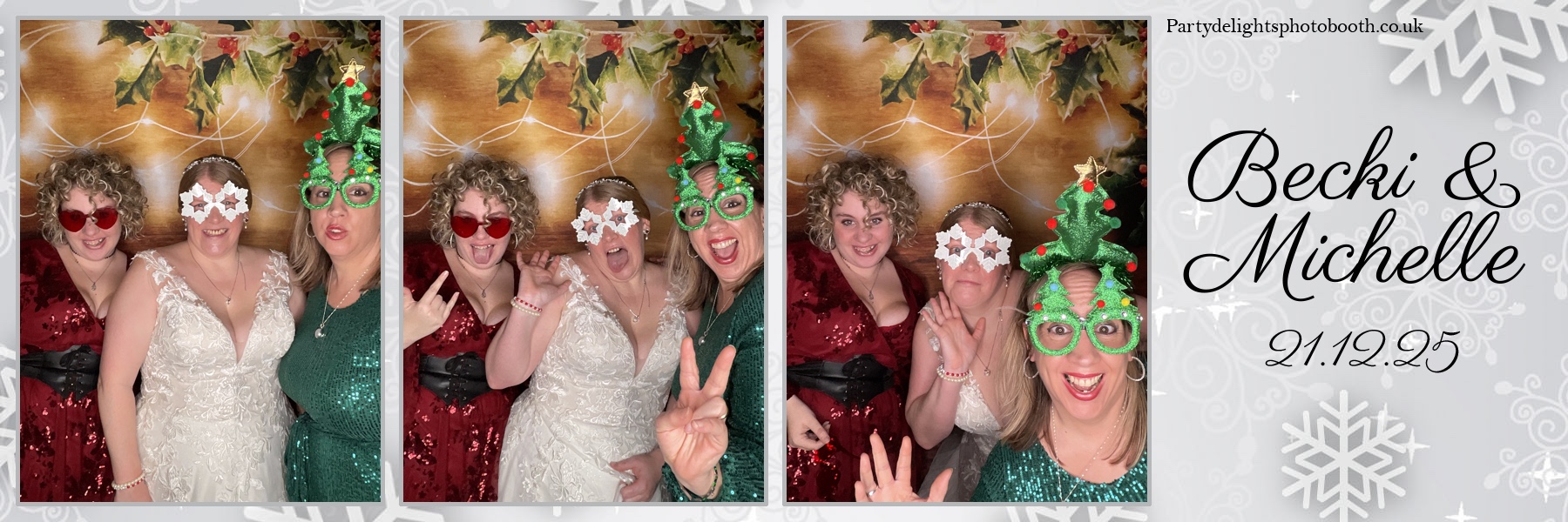 Becki & Michelle's Wedding | View more photos from the event at gallery.partydelightsphotobooth.co.uk/u/PartyDelightsPhotoBooth/Becki-Michelles-Wedding