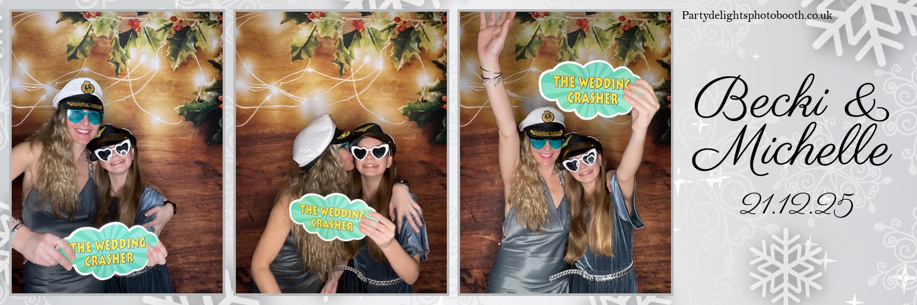 Becki & Michelle's Wedding | View more photos from the event at gallery.partydelightsphotobooth.co.uk/u/PartyDelightsPhotoBooth/Becki-Michelles-Wedding