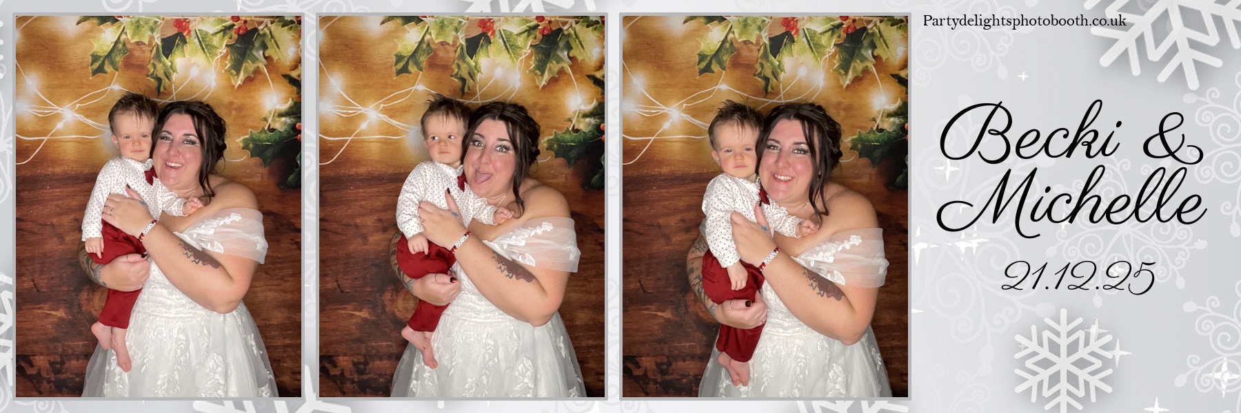 Becki & Michelle's Wedding | View more photos from the event at gallery.partydelightsphotobooth.co.uk/u/PartyDelightsPhotoBooth/Becki-Michelles-Wedding