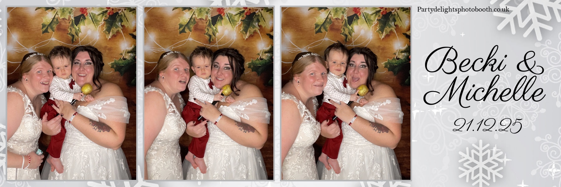 Becki & Michelle's Wedding | View more photos from the event at gallery.partydelightsphotobooth.co.uk/u/PartyDelightsPhotoBooth/Becki-Michelles-Wedding