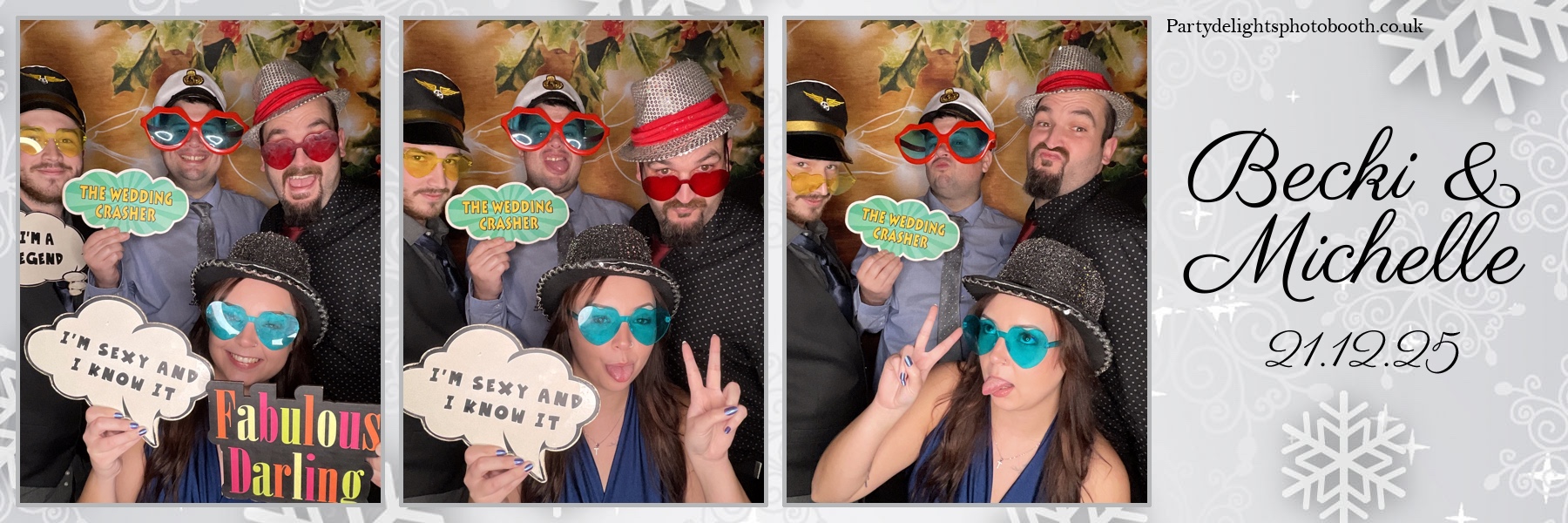 Becki & Michelle's Wedding | View more photos from the event at gallery.partydelightsphotobooth.co.uk/u/PartyDelightsPhotoBooth/Becki-Michelles-Wedding