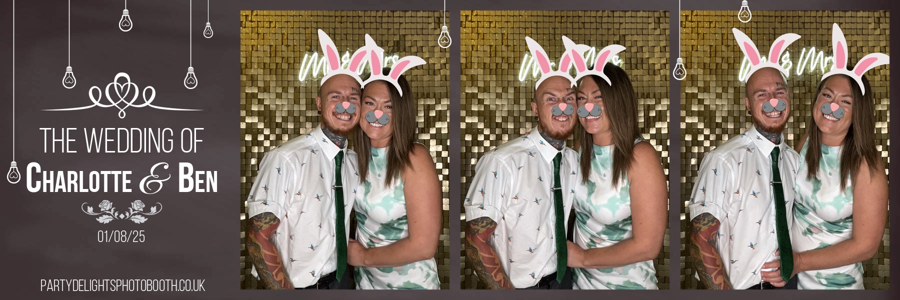Ben & Charlotte's wedding | View more photos from the event at gallery.partydelightsphotobooth.co.uk/u/PartyDelightsPhotoBooth/Ben-Charlottes-wedding