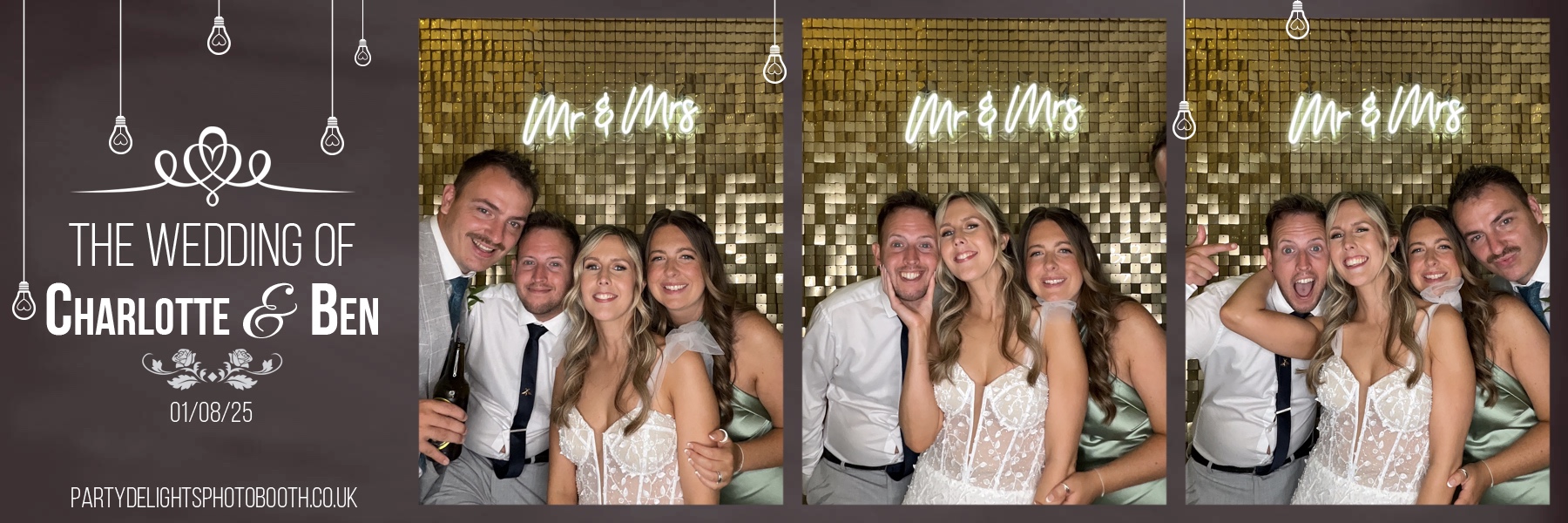 Ben & Charlotte's wedding | View more photos from the event at gallery.partydelightsphotobooth.co.uk/u/PartyDelightsPhotoBooth/Ben-Charlottes-wedding