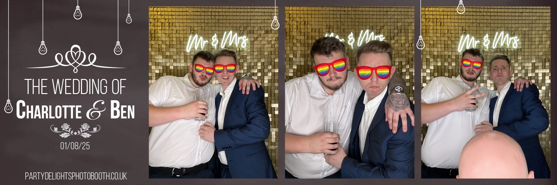 Ben & Charlotte's wedding | View more photos from the event at gallery.partydelightsphotobooth.co.uk/u/PartyDelightsPhotoBooth/Ben-Charlottes-wedding