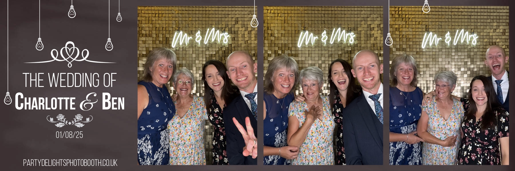 Ben & Charlotte's wedding | View more photos from the event at gallery.partydelightsphotobooth.co.uk/u/PartyDelightsPhotoBooth/Ben-Charlottes-wedding