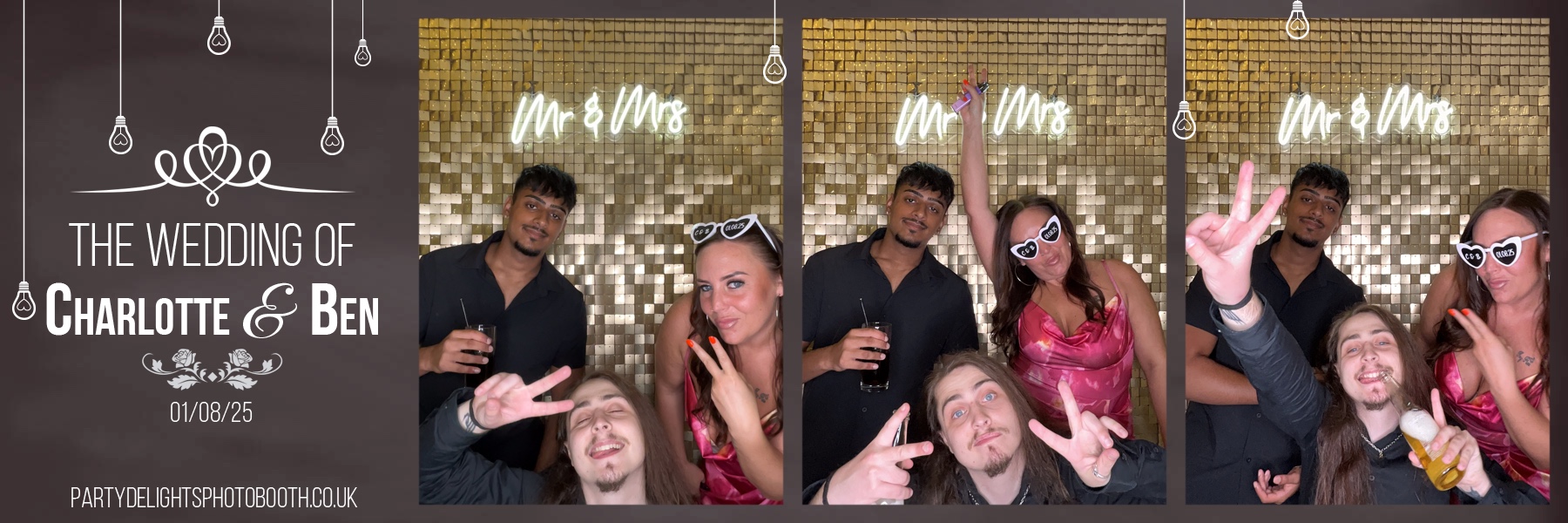 Ben & Charlotte's wedding | View more photos from the event at gallery.partydelightsphotobooth.co.uk/u/PartyDelightsPhotoBooth/Ben-Charlottes-wedding