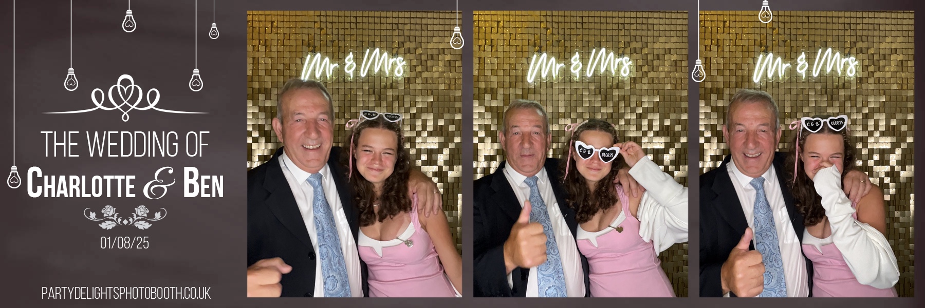 Ben & Charlotte's wedding | View more photos from the event at gallery.partydelightsphotobooth.co.uk/u/PartyDelightsPhotoBooth/Ben-Charlottes-wedding