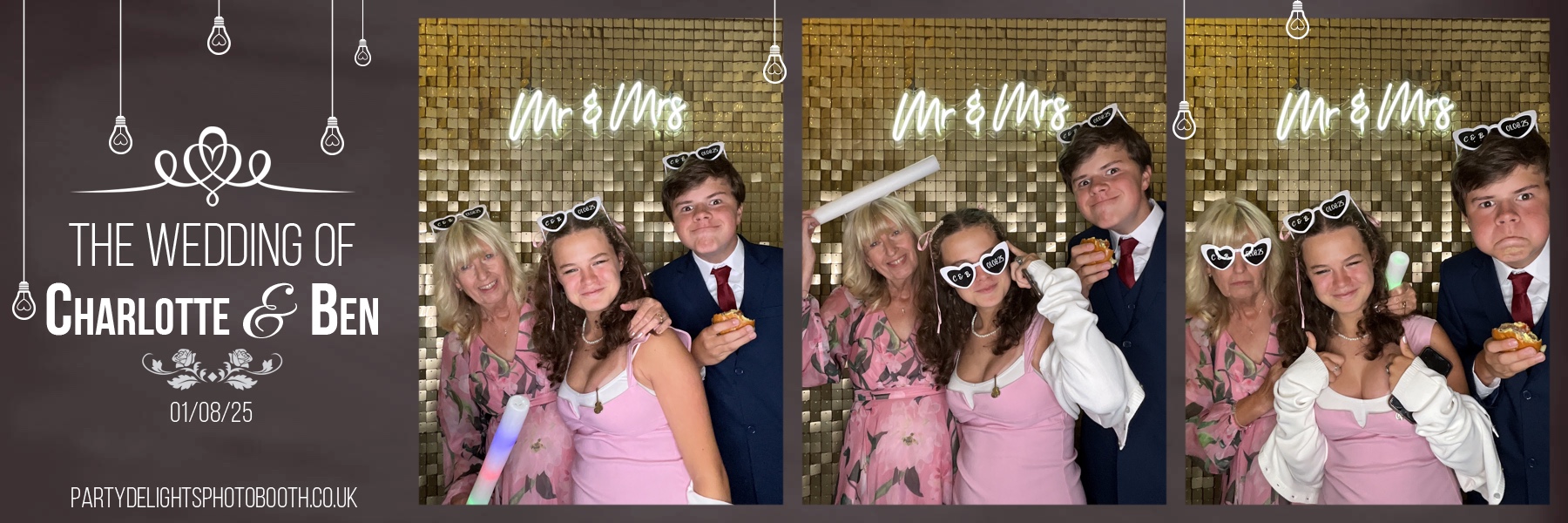 Ben & Charlotte's wedding | View more photos from the event at gallery.partydelightsphotobooth.co.uk/u/PartyDelightsPhotoBooth/Ben-Charlottes-wedding