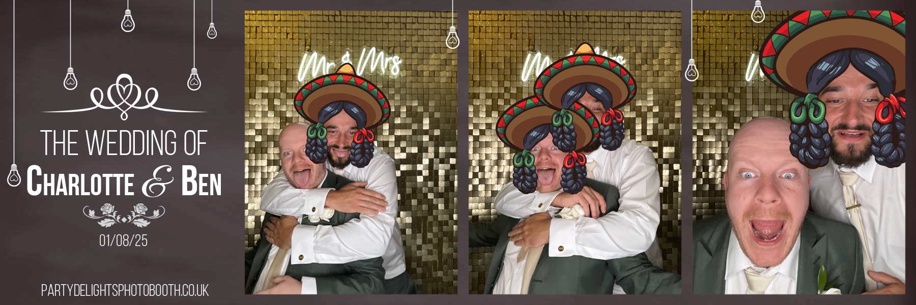 Ben & Charlotte's wedding | View more photos from the event at gallery.partydelightsphotobooth.co.uk/u/PartyDelightsPhotoBooth/Ben-Charlottes-wedding