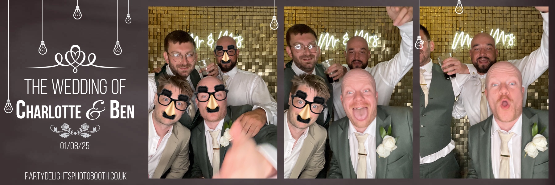 Ben & Charlotte's wedding | View more photos from the event at gallery.partydelightsphotobooth.co.uk/u/PartyDelightsPhotoBooth/Ben-Charlottes-wedding