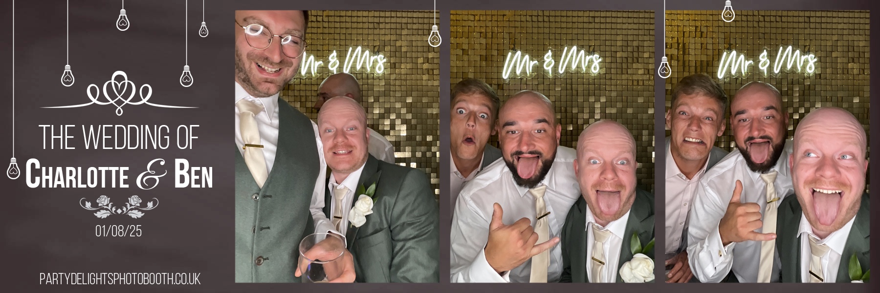 Ben & Charlotte's wedding | View more photos from the event at gallery.partydelightsphotobooth.co.uk/u/PartyDelightsPhotoBooth/Ben-Charlottes-wedding