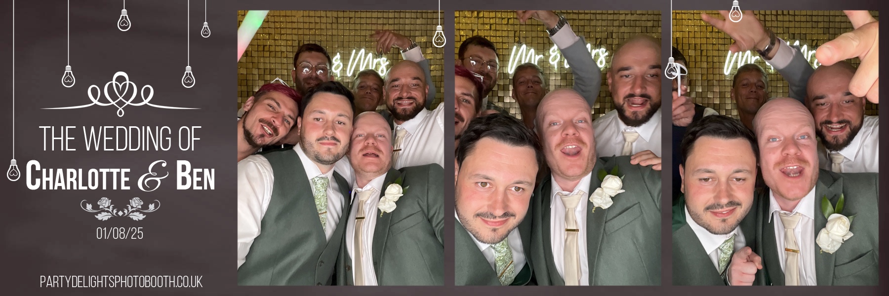 Ben & Charlotte's wedding | View more photos from the event at gallery.partydelightsphotobooth.co.uk/u/PartyDelightsPhotoBooth/Ben-Charlottes-wedding