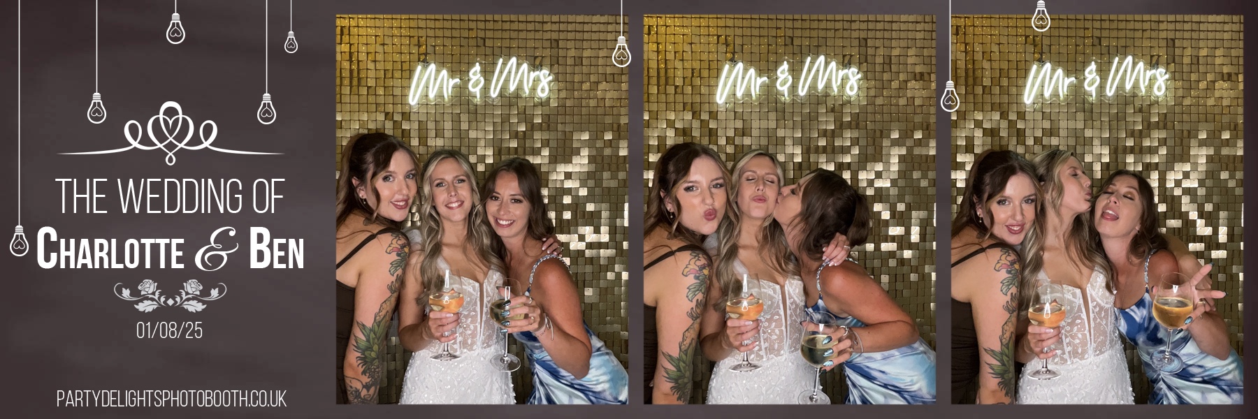 Ben & Charlotte's wedding | View more photos from the event at gallery.partydelightsphotobooth.co.uk/u/PartyDelightsPhotoBooth/Ben-Charlottes-wedding