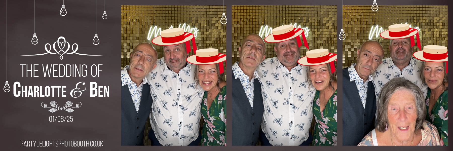 Ben & Charlotte's wedding | View more photos from the event at gallery.partydelightsphotobooth.co.uk/u/PartyDelightsPhotoBooth/Ben-Charlottes-wedding