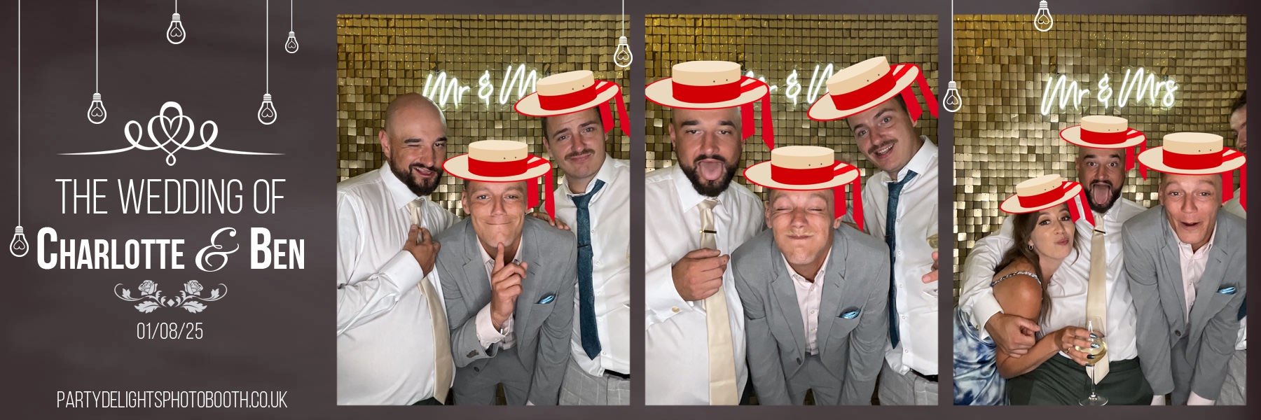 Ben & Charlotte's wedding | View more photos from the event at gallery.partydelightsphotobooth.co.uk/u/PartyDelightsPhotoBooth/Ben-Charlottes-wedding