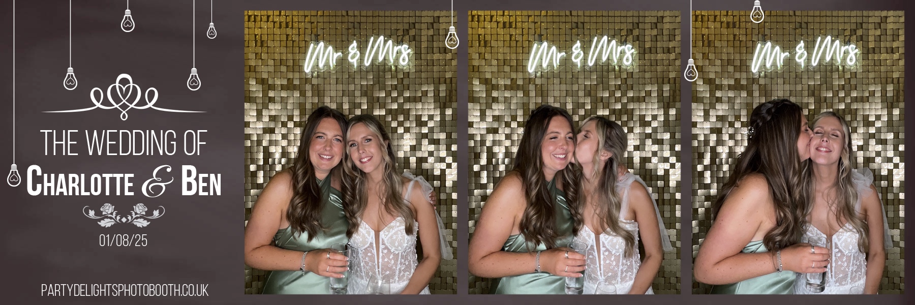 Ben & Charlotte's wedding | View more photos from the event at gallery.partydelightsphotobooth.co.uk/u/PartyDelightsPhotoBooth/Ben-Charlottes-wedding