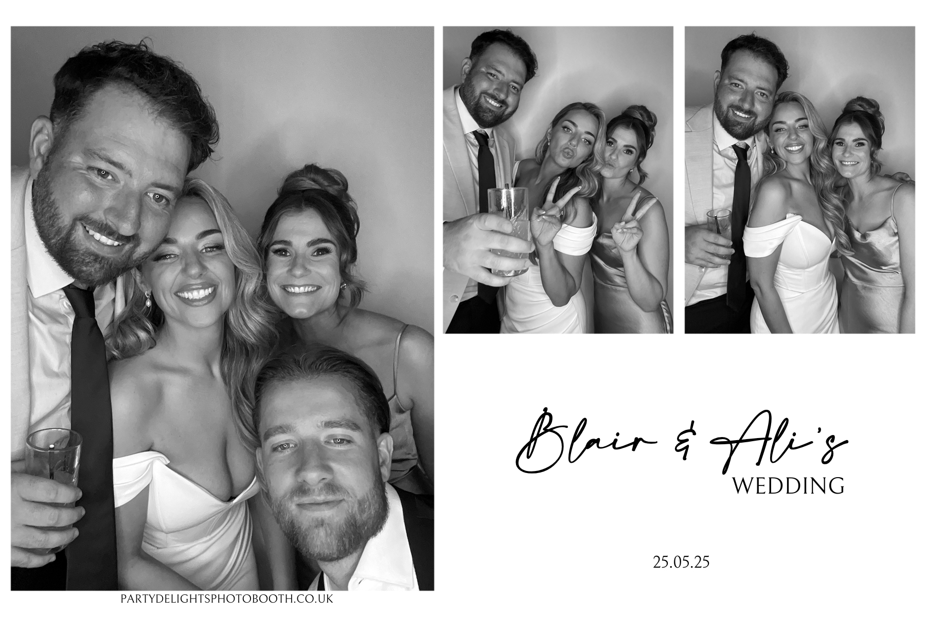 Blair & Ali’s Wedding | View more photos from the event at gallery.partydelightsphotobooth.co.uk/u/PartyDelightsPhotoBooth/Blair-Ali’s-Wedding