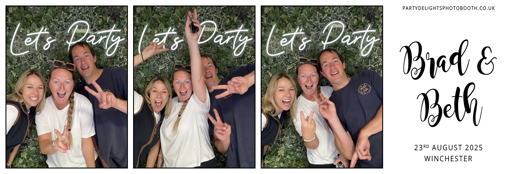 Brad and Beth’s Wedding | View more photos from the event at gallery.partydelightsphotobooth.co.uk/u/PartyDelightsPhotoBooth/Brad-and-Beth’s-Wedding