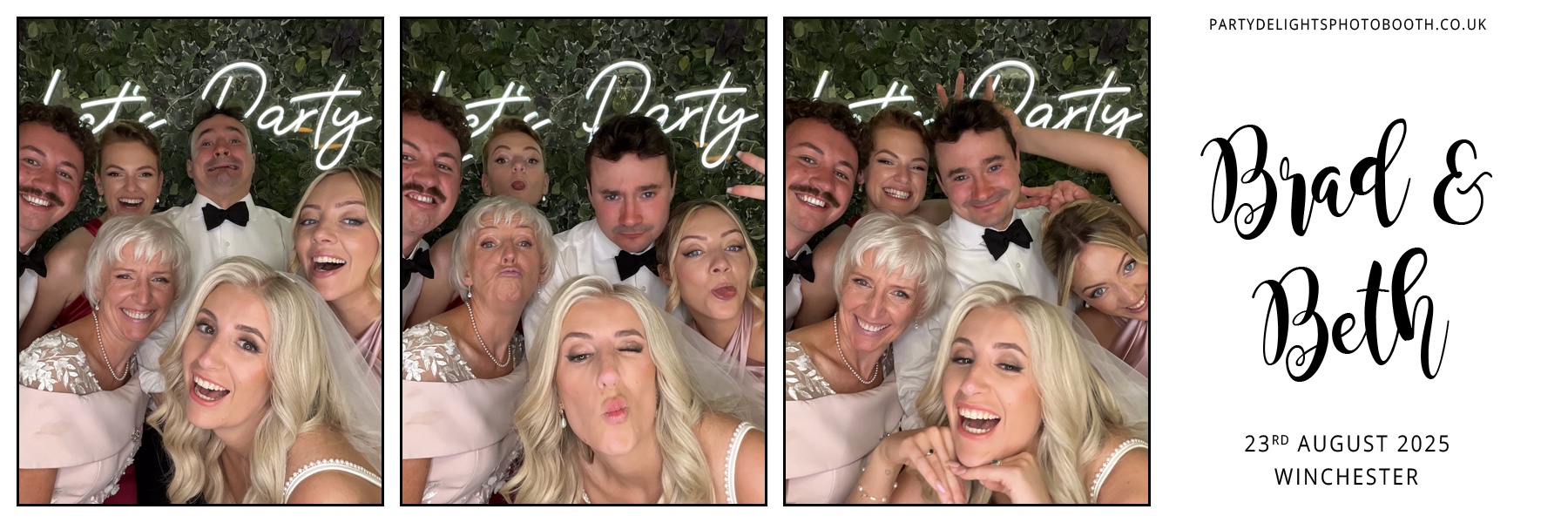 Brad and Beth’s Wedding | View more photos from the event at gallery.partydelightsphotobooth.co.uk/u/PartyDelightsPhotoBooth/Brad-and-Beth’s-Wedding