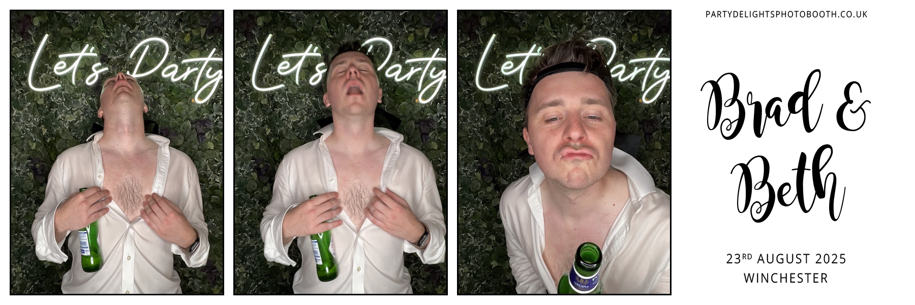 Brad and Beth’s Wedding | View more photos from the event at gallery.partydelightsphotobooth.co.uk/u/PartyDelightsPhotoBooth/Brad-and-Beth’s-Wedding